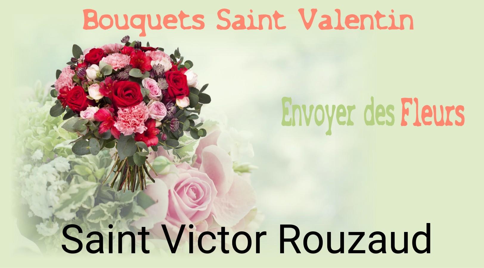 Roses de Saint-Valentin livrées à Saint-Victor-Rouzaud